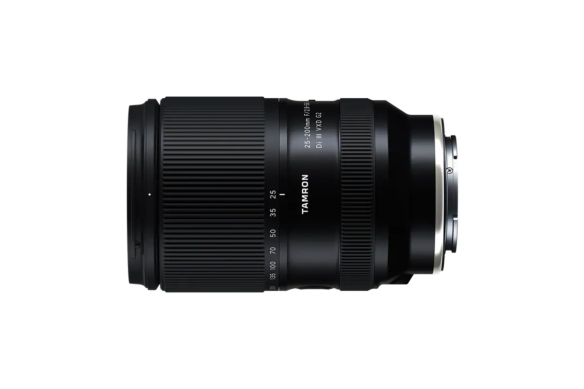 Tamron 25-200mm F/2.8-5.6 Di III VXD G2 — top view