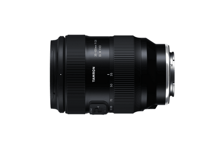Tamron 35-100mm F/2.8 Di III VXD lens, top view