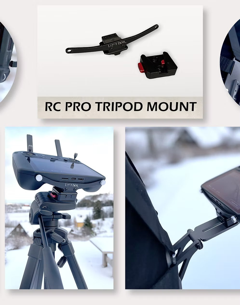 Tripod Mount bracket for DJI RC Pro