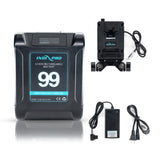 Alpha Series 99Wh V-Mount Li-Ion Battery (Black) BMPCC 4K/6K/6K Pro/6k G2 Kit