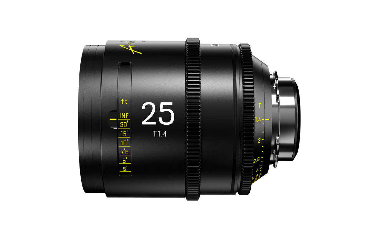 Arles 25mm T1.4 FF/VV Prime Cine Lens (PL Mount, Feet)