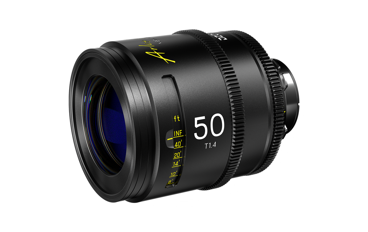 Arles 50mm T1.4 FF/VV Prime Cine Lens (PL Mount, Feet)