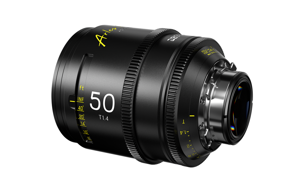 Arles 50mm T1.4 FF/VV Prime Cine Lens (PL Mount, Feet)