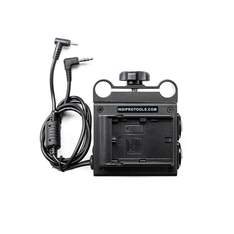 Open Box Power Grid & XLR Audio Box with Dual LP-E6 Plates for Blackmagic Pocket Cinema Camera