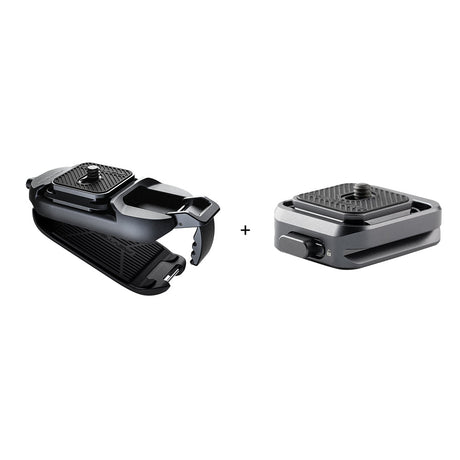 Beetle Camera Clip with Quick Release Clamp & Plate Bundle