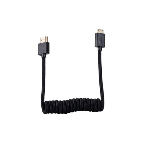 Blackhawk Mini HDMI to Full HDMI Coiled Cable (12-24")