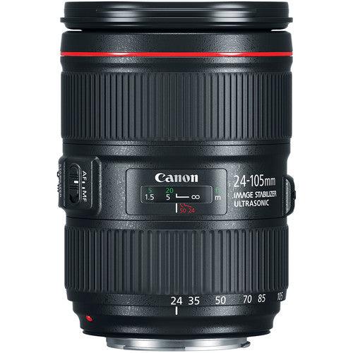 Canon EOS 5D Mark IV DSLR Camera with 24-105mm f/4L II Lens