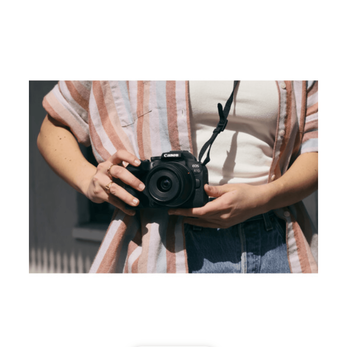 Canon EOS R10 Mirrorless Digital Camera with 18-45mm f/4.5-6.3 IS STM Lens