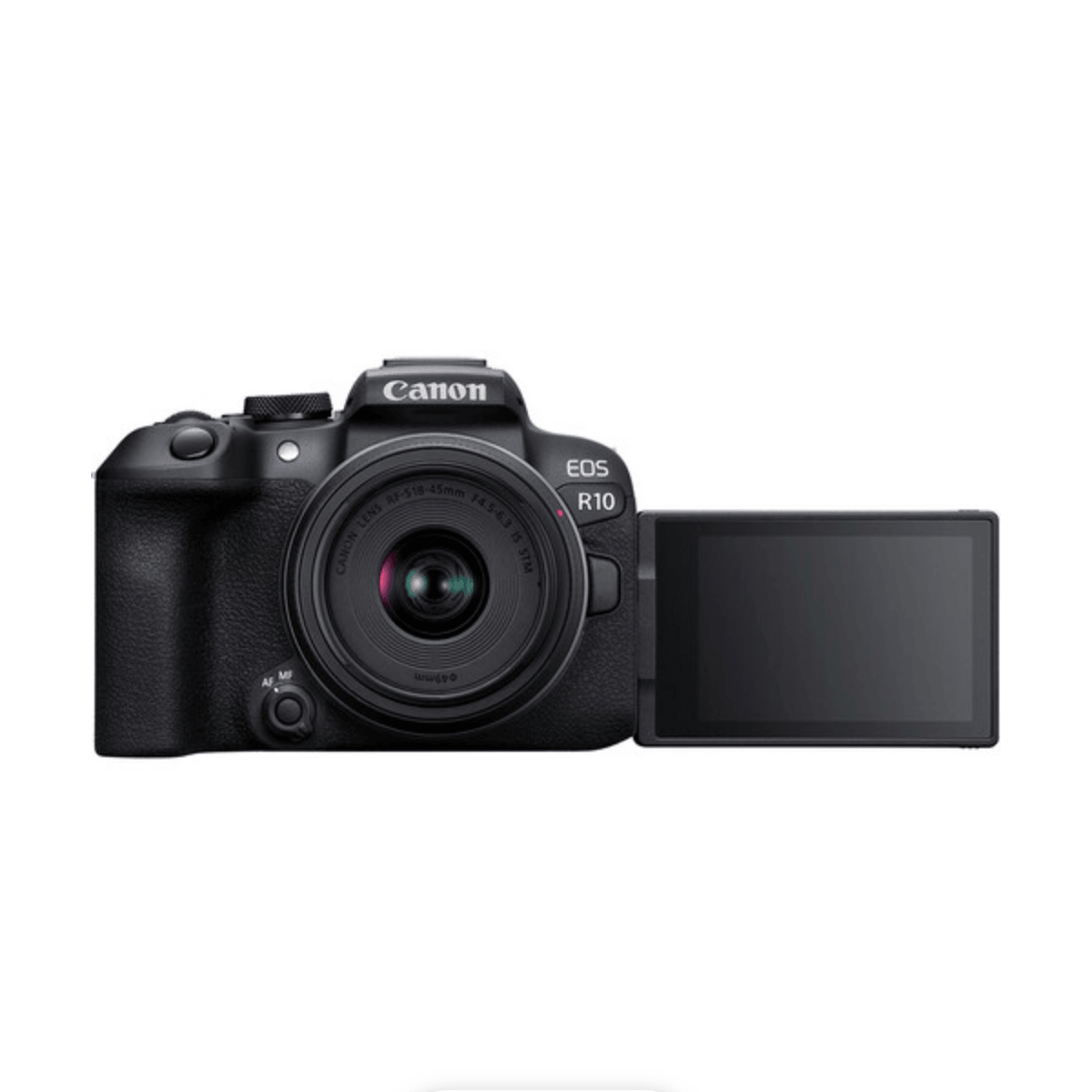 Canon EOS R10 Mirrorless Digital Camera with 18-45mm f/4.5-6.3 IS STM Lens
