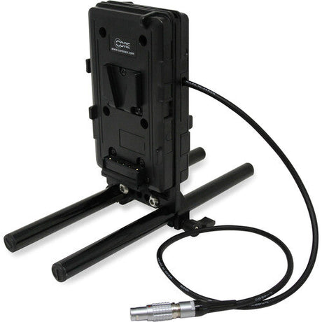 Core SWX Dual V-Mount Battery Plate with 15mm LWS Rod Clamp for RED DSMC2 Cameras