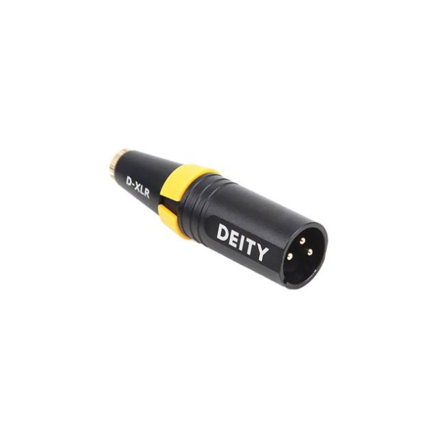 Deity D-XLR - 48V to 3V (TRS to XLR Adapter)