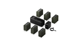 Tilta Foldable Charging Station for L-Series/NP-F Battery Kit (6 Batteries, US) - Black