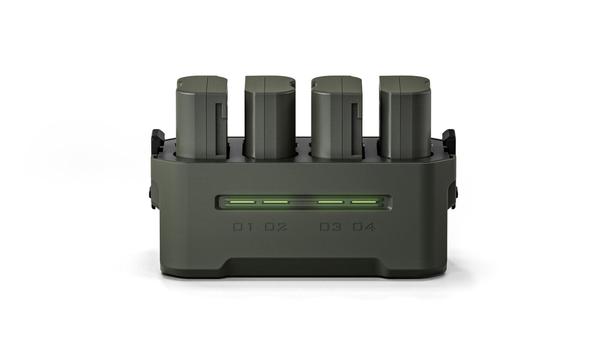 Tilta EN-EL15C Charging Station Battery Kit (4 Batteries) - Green