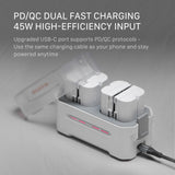 Tilta Portable Charging Station for LP-E6 (4 Channel) - Off White