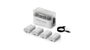 Tilta NP-FZ100 Charging Station Battery Kit (4 Batteries) - Off White