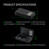 Tilta All-In-One Recharge Companion for NP-FZ100 - Black