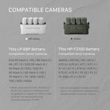 Tilta Portable Charging Station for NP-FZ100 (4 Channel) - Off White