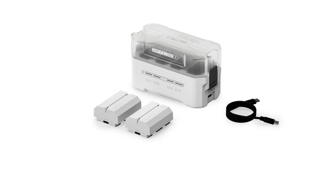 Tilta NP-FZ100 Charging Station Battery Kit (2 Batteries) - Off White