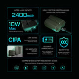 Tilta NP-FZ100 Battery with USB-C Input (2400mAh) - Off White