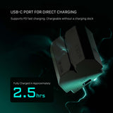 Tilta NP-FZ100 Battery with USB-C Input (2400mAh) - Off White
