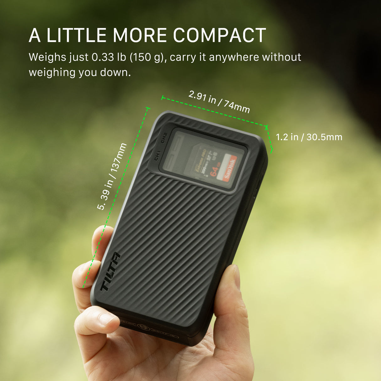 Tilta All-In-One Recharge Companion for NP-FZ100 - Black