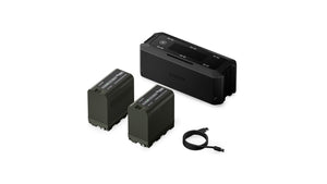 Tilta Foldable Charging Station for L-Series/NP-F Battery Kit (2 Batteries) - Black