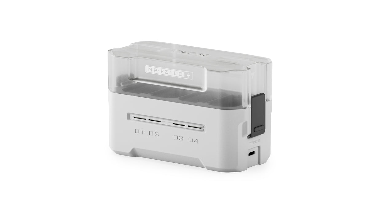Tilta Portable Charging Station for NP-FZ100 (4 Channel) - Off White