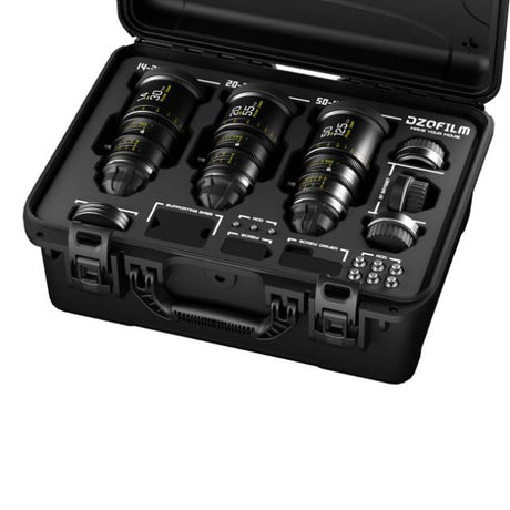 Dzofilm Pictor T2.8 Super35 Zoom 3-Lens Bundle (Pl & Ef Mount, Black)