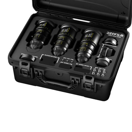 Dzofilm Pictor T2.8 Super35 Zoom 3-Lens Kit (Pl & Ef Mount, Black)