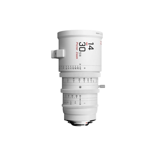 Dzofilm Pictor 14-30mm T2.8 Super35 Parfocal Zoom Lens (Pl And Ef Mounts, White)