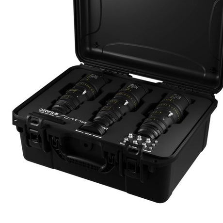 Dzofilm Catta Ff 18-35/35-80/70-135mm T2.9 Cine 3-Lens Bundle (Sony E, Black)