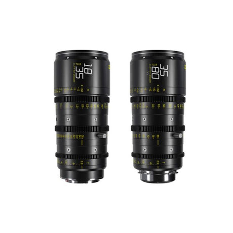 Dzofilm Catta acE Ff 18-35/35-80mm T2.9 Cine 2-Lens Bundle (Pl/Ef, Black)