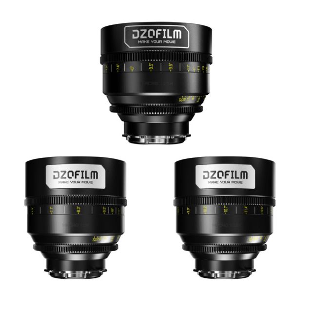 Dzofilm Gnosis Macro 3-Lens Set (24mm /32mm / 65mm T2.8)