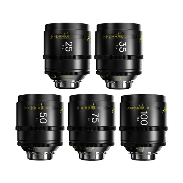 Dzofilm Arles Ff/Vv Prime Cine 5-Lens Set (Arri Pl)