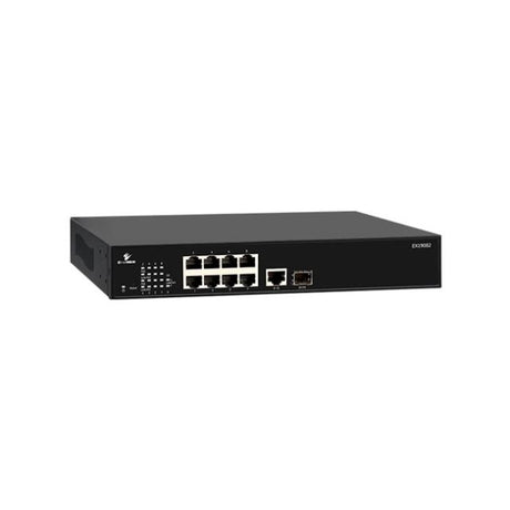 EtherWAN Unmanaged 10-Port Gigabit PoE Ethernet Switch 