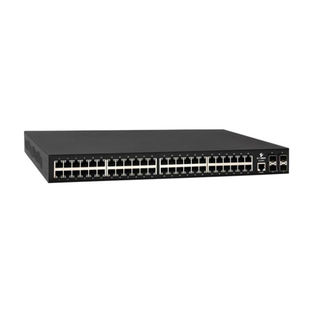 EtherWAN Managed Gigabit PoE Switch with 48 Gigabit + 4 SFP+ ports