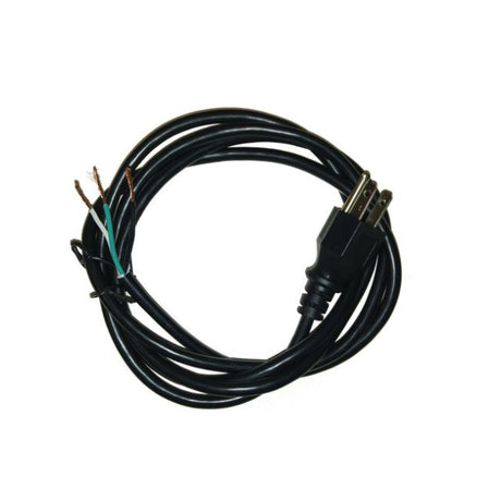 EtherWAN 6' Power Cord (18AWG / 3C Unshielded, NEMA 5-15P Plug, ROJ 2 5/8" Stripped)