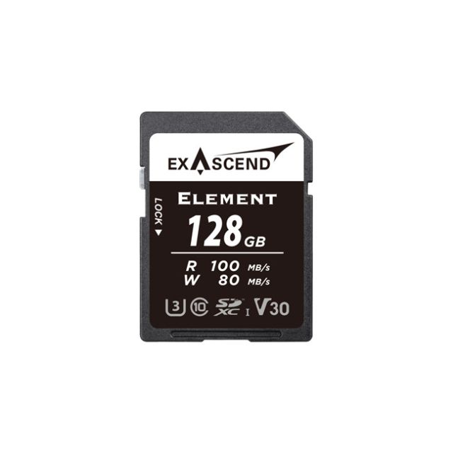 Exascend V30 Element SD Card (128GB)