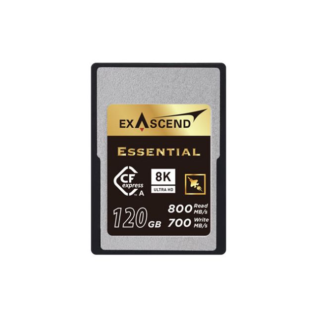ExasCEnd 120Gb Essential Cfexpress Memory Card (Type A)