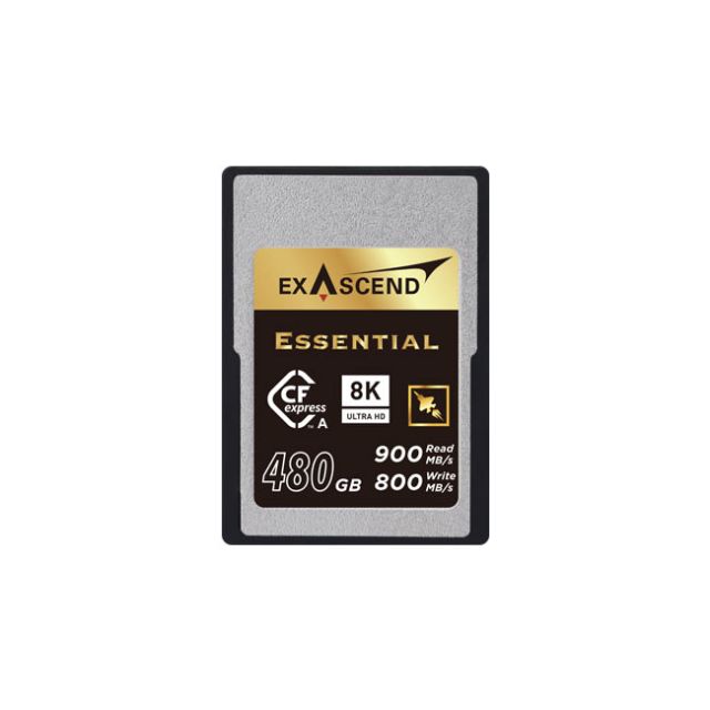 ExasCEnd 480Gb Essential Cfexpress Memory Card (Type A)
