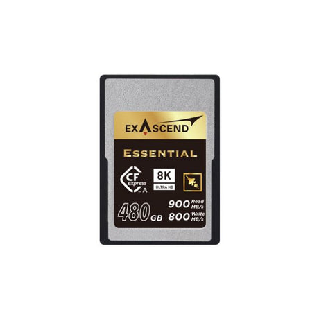ExasCEnd 480Gb Essential Cfexpress Memory Card (Type A)