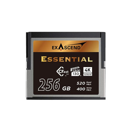 ExasCEnd 256Gb Essential Cfast 2.0 Memory Card