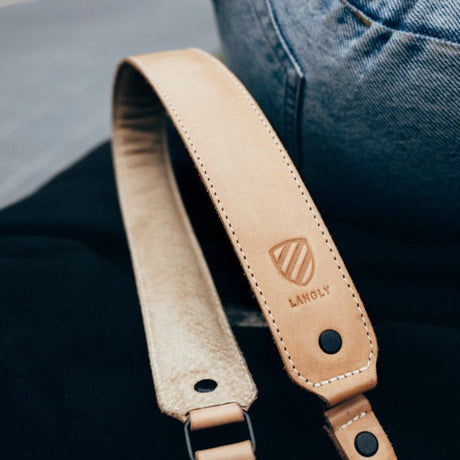 Langly Co Leather Camera Strap