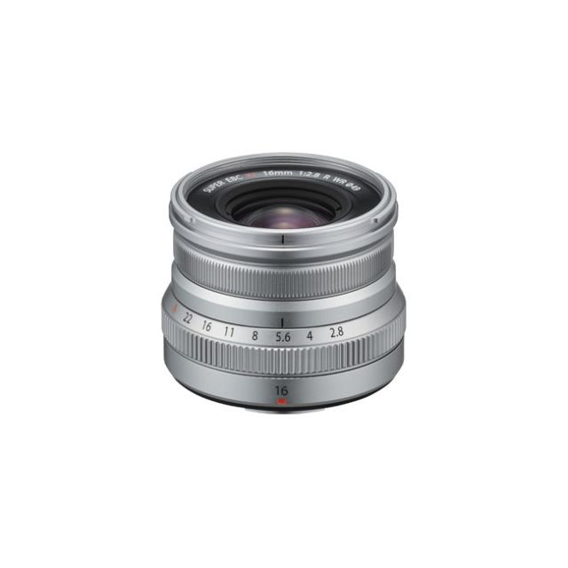Fujifilm Xf16mm f2.8 R Wr Lens (Silver)