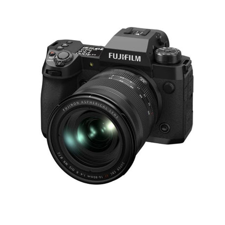 Fujifilm X-H2 MIRrorless Camera (Black) With Xf16-80mm f4 R Ois Wr Lens Kit