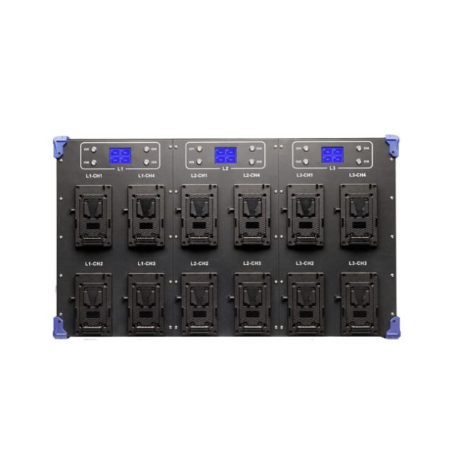 Fxlion PL-QBL12 12 CH Bi-Voltage Wall Charger (V-Mount)