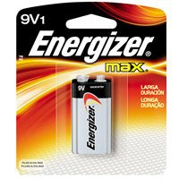 Energizer MAX 9V Alkaline Battery (1-Pack)