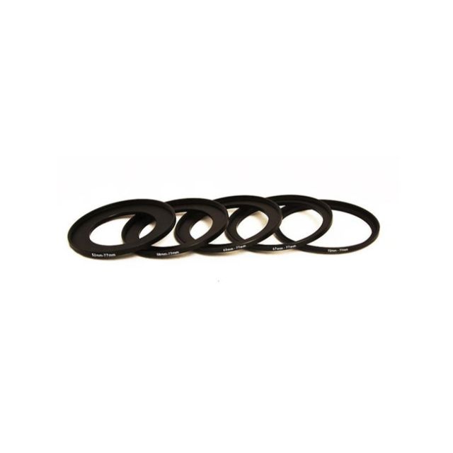 Genustech 77mm 5 Step-Up Ring Kit (52mm , 58mm , 62mm , 67mm , 72mm , 77mm )