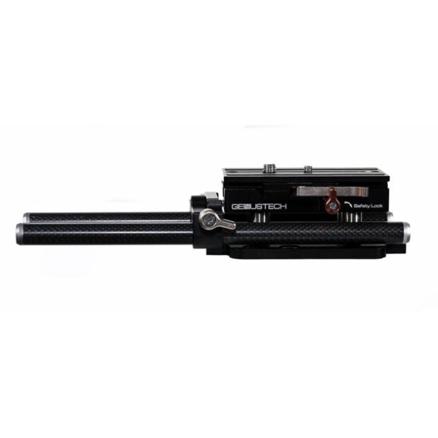Genustech Exceptional Plate (Swiss Arca Quick Release Plate,  of 215mm/8.6'' Rods, 4 Riser Blocks, 15mm Rod Support Bracket)