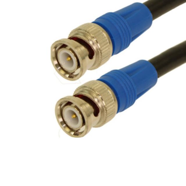 GenusTech 8FT 6G-SDI (4K) BNC COAX Cable (RG6 /18AWG Male to Male, Gold Plated Pin)
